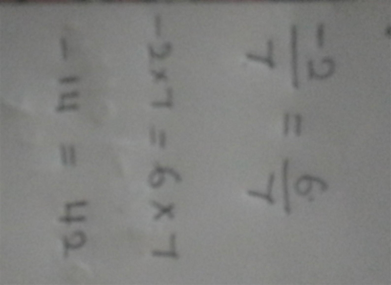 What is −2/7=6/7 need help with this question for a problem-example-1