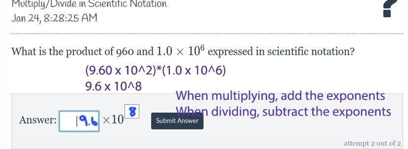 Multiply/Divide in Scientific Notation:-example-1