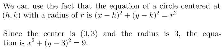 Write the equation for circle below-example-1