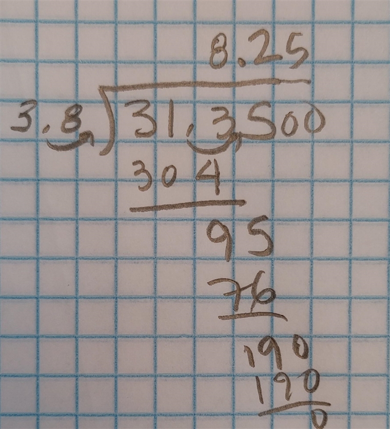 30 points pls help At his butcher shop, Mr. Howell sold 3.8 pounds or steak for $31.35. How-example-1