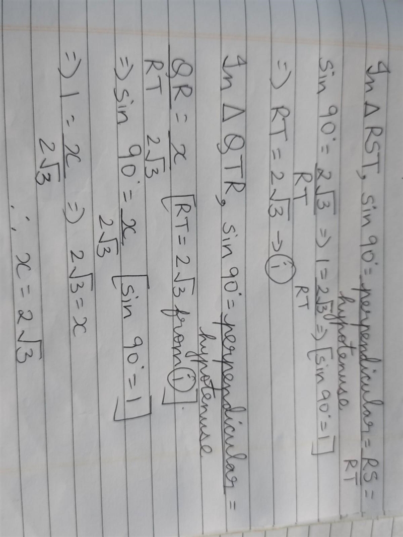 PLEASE HELP! What is the value of x? Enter your answer in the box. x =-example-1