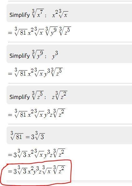 Simplify the expression √9x^3/25y^2 and please be sure to explain your steps! Simplify-example-1