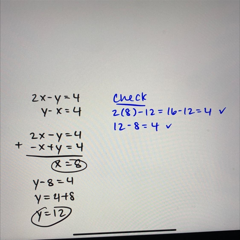 2x-y=4\\y-x=4-example-1