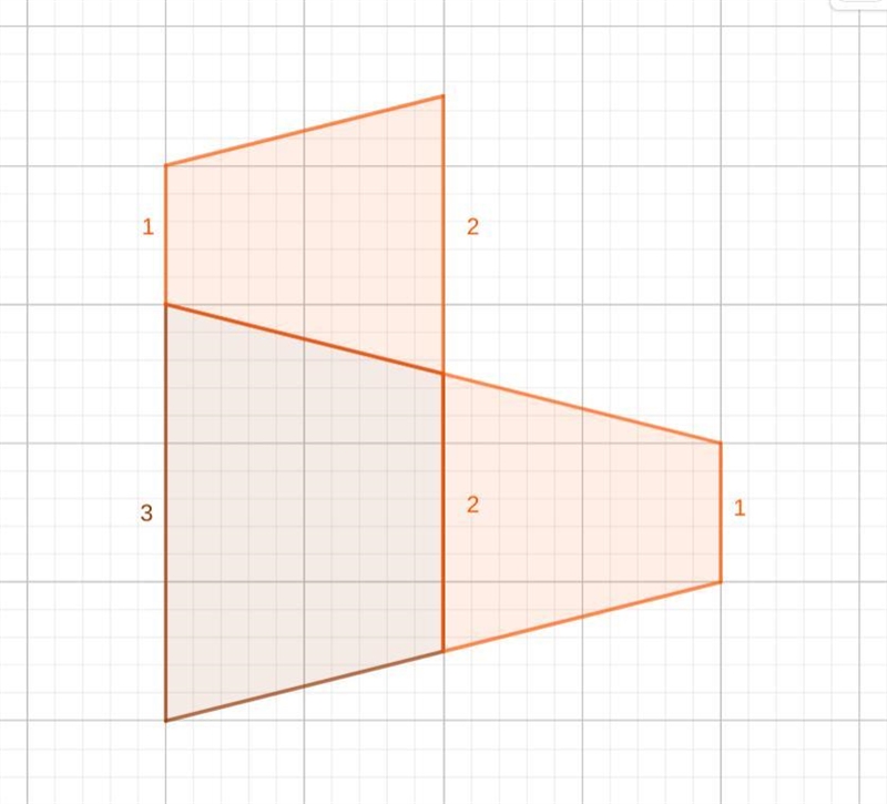 (Please help!) find the area of the trapezoid by forming a parallelogram-example-1