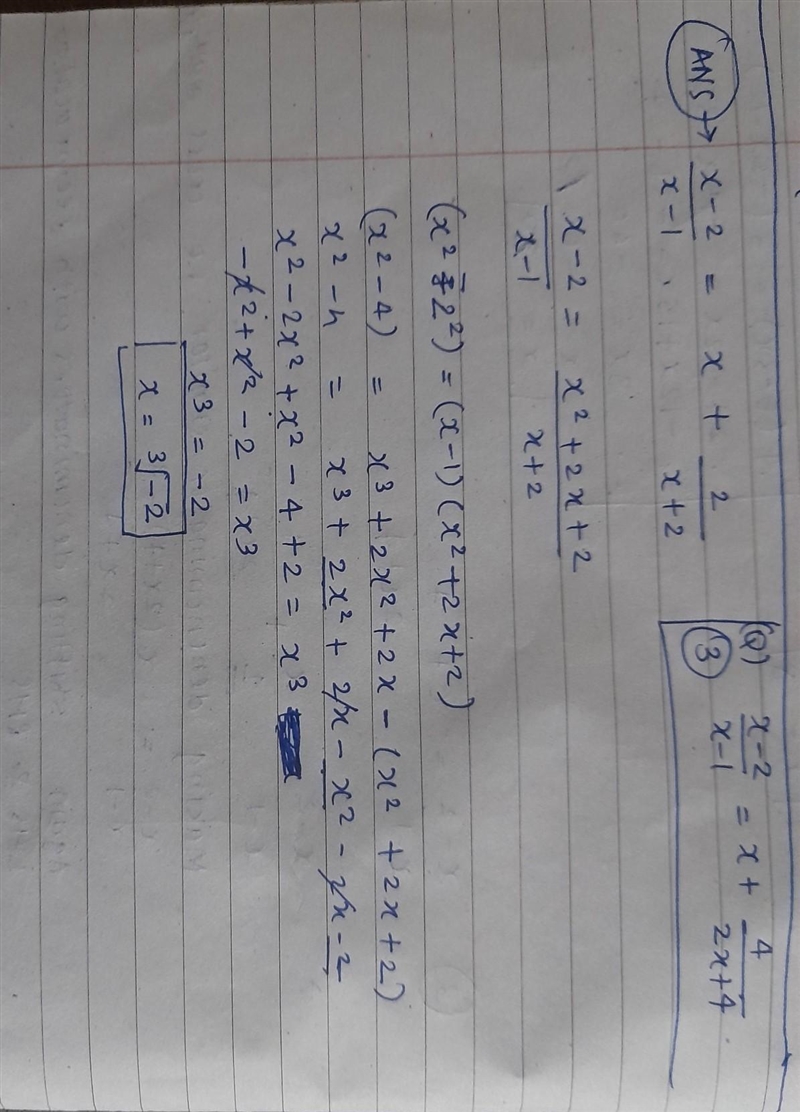 Help solve these algebraic fractions please, with explanation would be great ​-example-2