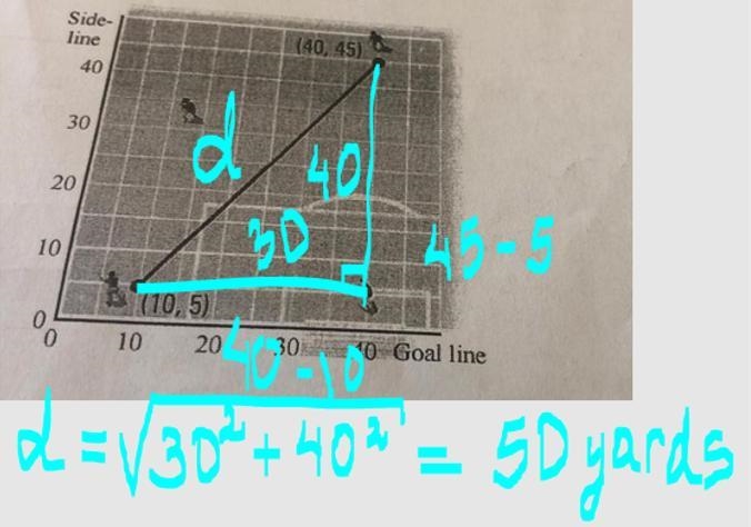 DUE TOMORROW. PLEASE HELP ME IF YOURE GOOD AT GEOMETRY 15) Hans kicks a soccer ball-example-1