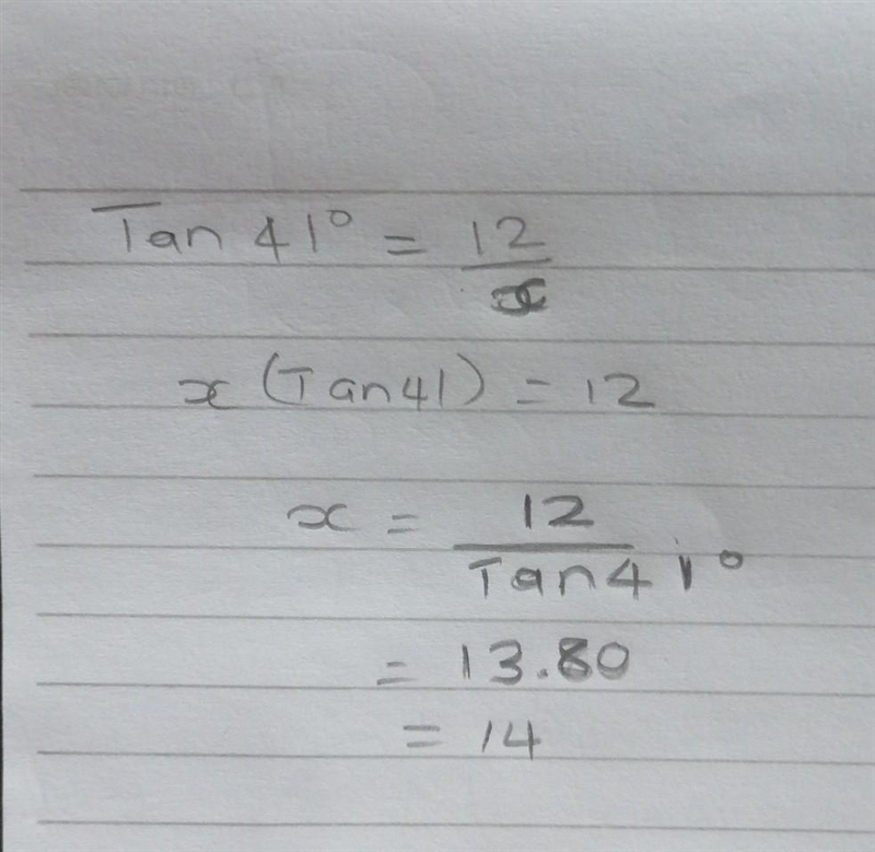 Find the value of x Round your answer to the nearest tenth what does x equal hury-example-1