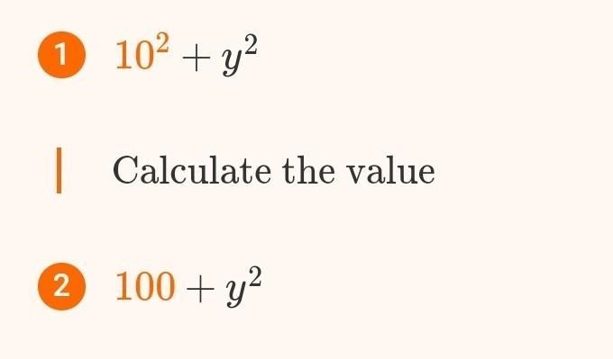 Help!!! this question is about Pythagoras theorem work out the value of y 10^(2) +y-example-2