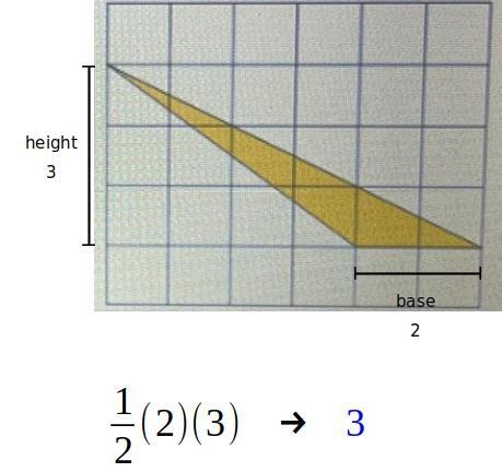 Find the area of the triangle repost because no one answered last time-example-1