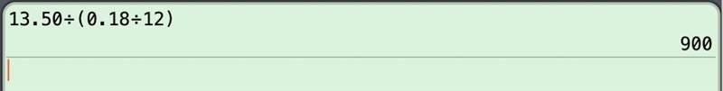 The finance charge on Lauren’s credit card bill last month was $13.50. Her APR is-example-1