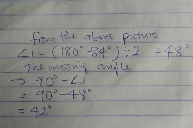 Find the measure of the angle indicated.-example-1