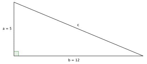 How do u calculate pythagoras therorem-example-2