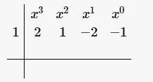 Divide using the division algorithm. Write your answer in the form Q + R/D where the-example-1