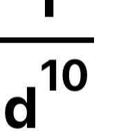 What does (d^5)^-2 equal too? Please and thank you-example-1