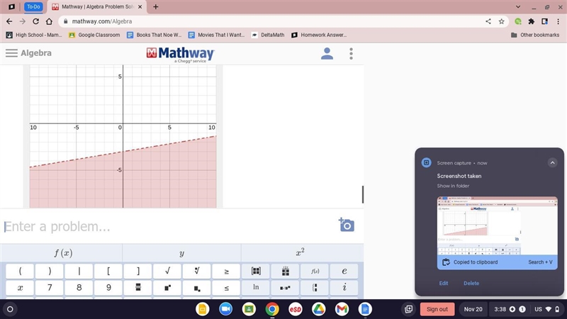 X-6y>18 GRAPH IT PLEASE.-example-1