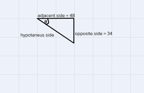 Identify the correct inverse trigonometric function to use to solve for the given-example-1