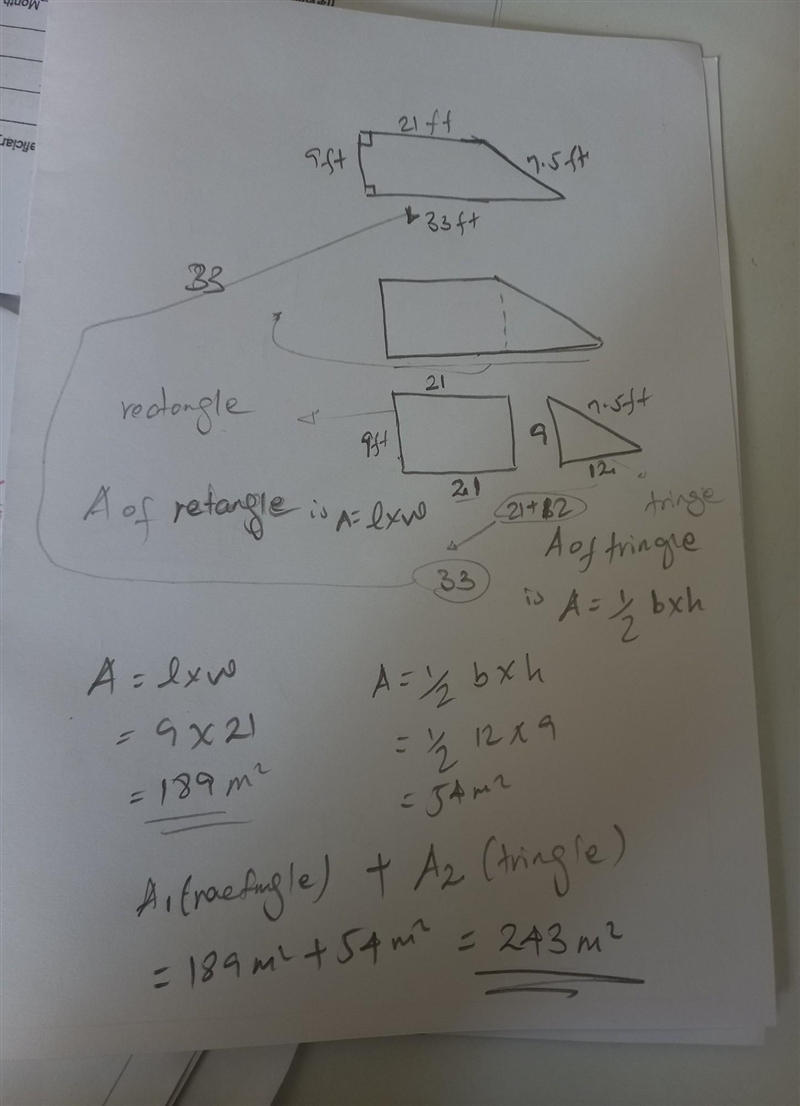 Please find the area ​-example-1