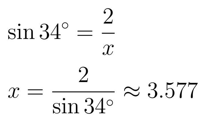 1. Find the unknown length of the side labeled X.-example-1