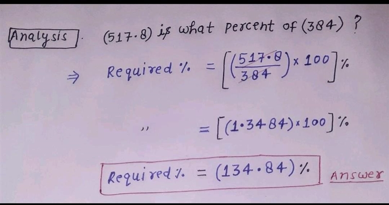 517.8 is what percent of 384?Round to the nearest hundredth.-example-2