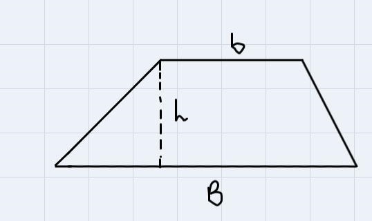 Find the area of the trapezoid.A) 54 in^2B) 130 in^2C) 260 in^2D) 140 in^2-example-1