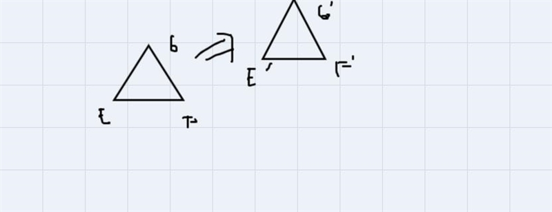 Triangle 1 has vertices at (E,F), (G, H), and (J, K).Triangle 2 has vertices at (E-example-1