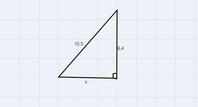 Find the length of the missing side. Assume that lines that appear to be tangent are-example-2