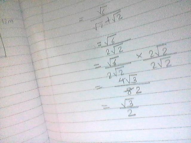 Simplify chapter name:rationalization of surds-example-1