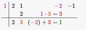 Divide using the division algorithm. Write your answer in the form Q + R/D where the-example-4