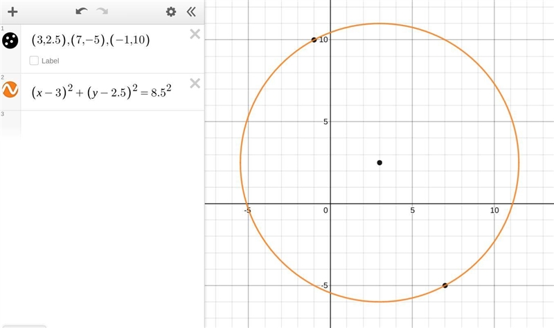 Find the center and radius of a circle that has a diameter with the given endpoints-example-1