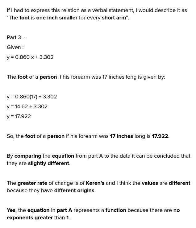 Part 1 Have you ever heard that twice the circumference of your neck is equal to the-example-2