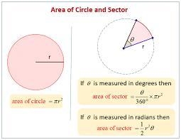 What’s the area of the sector=-example-1