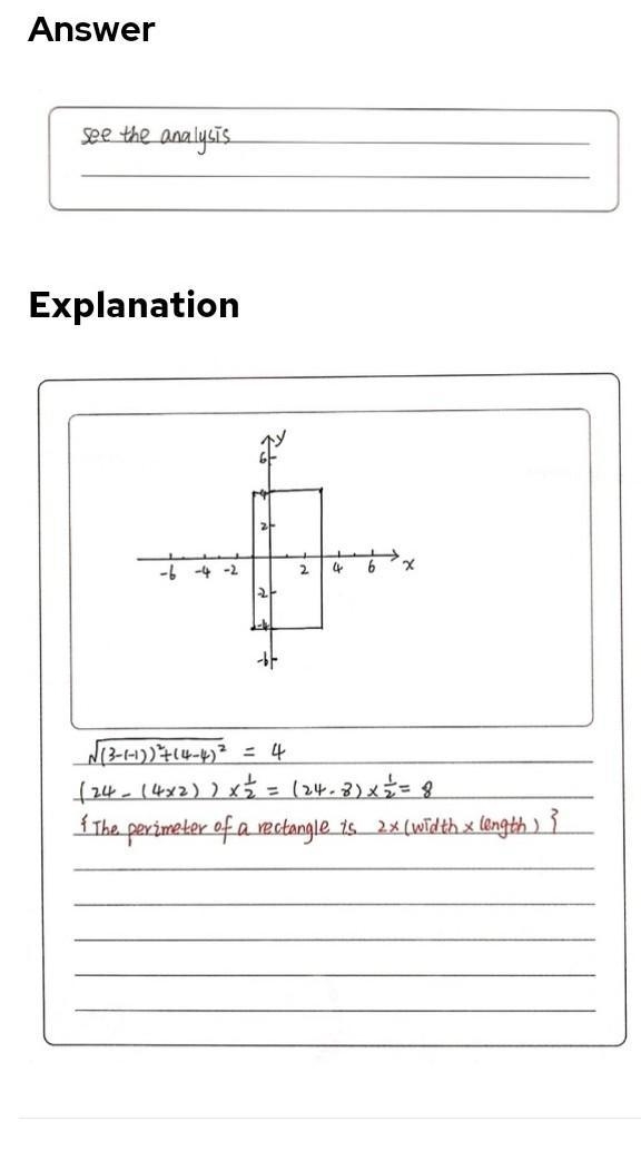 The upper-left coordinates on a rectangle are (-1, 4), and the upper-right coordinates-example-1