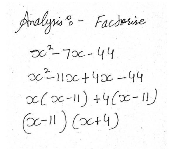 Please factorise x^2-7x-44-example-1