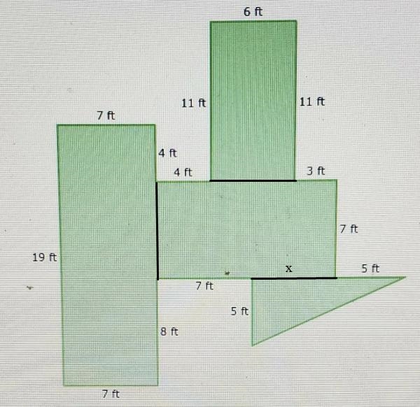 What is the area of this figure?write your answers using decimals, if necessary-example-1