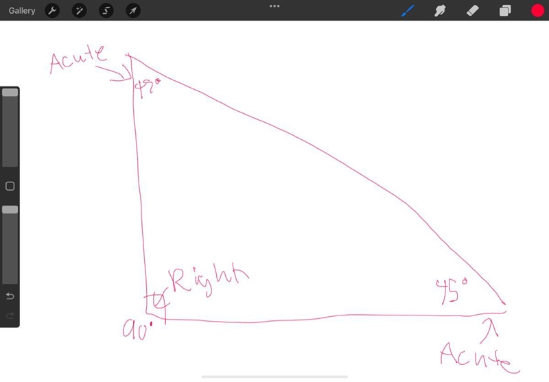 Is it impossible for a triangle to be both right and acute-example-1