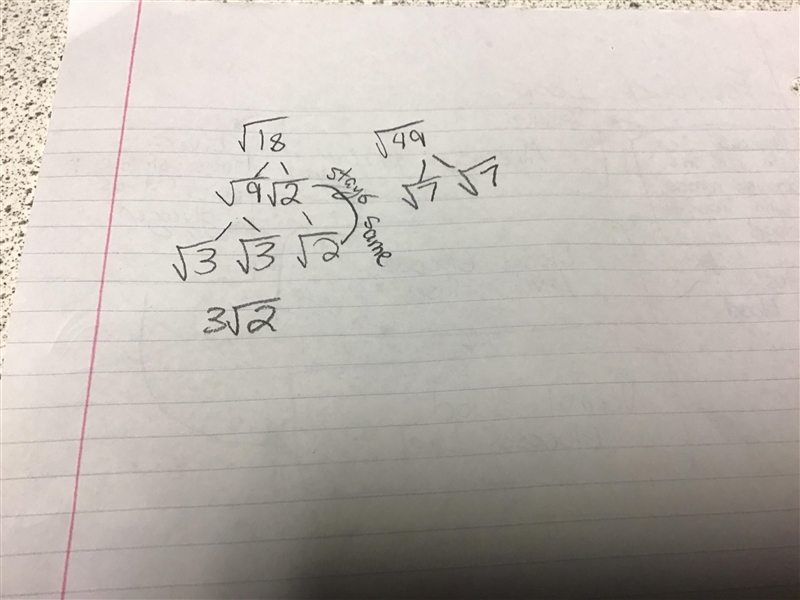 What is the factors for 18 and 49-example-1