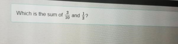 Enchmark 1 - Item 204918 3 Which is the sum of and 10 2 4 30 3-example-1