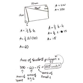 Find the area of the shaded shape pls quickly​-example-1