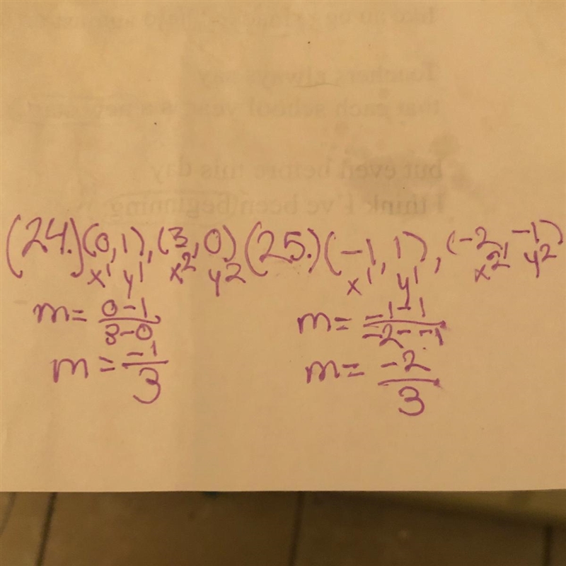 Write an equation of the line in slope-intercept form. URGENT PLEASE HELP!!!-example-1