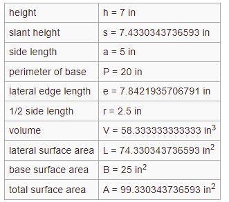 4. Find the volume of the pyramid ​-example-1