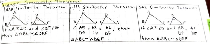 #7 Are the Triangles Similar. If yes, state the reason (AA, SSS, SAS). A. Yes, AA-example-1