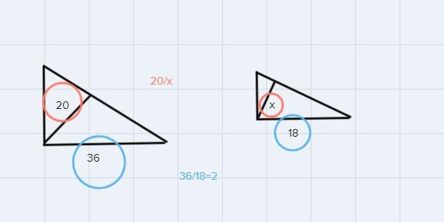 In special segments of triangles how do you alive for x?-example-1