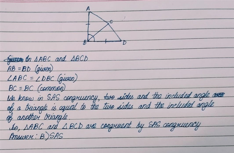 Are the triangles congruent? If so, state the reason.-example-1