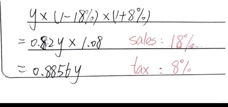 Emerson purchased a game that was on sale for 18% off. The sales tax in his county-example-1