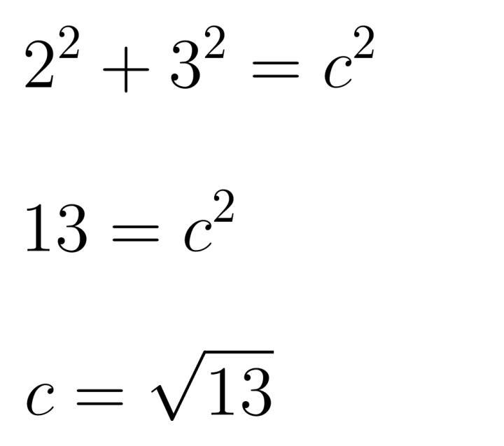 Find the length of the third side. If necessary, write in simplest radical form-example-1