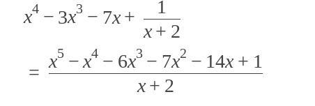 !!PLS HELP ASAP!!30 POINTS!! Divide using synthetic division. x^4 – 3x^3 – 7x + 1 ÷ x-example-1