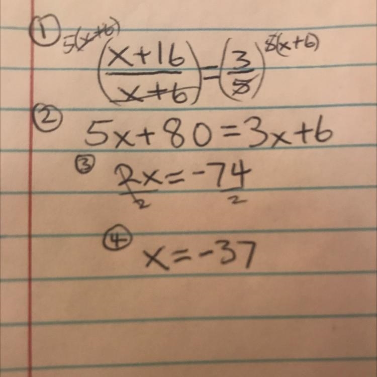 Solve each proportion. x+16/x+6= 3/5-example-1