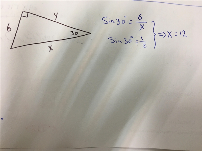 Find the length of the hypotenuse on the following right triangle.-example-1