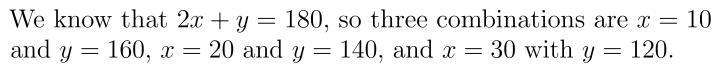 6. Triangle A is an isosceles triangle with two angles of measure x degrees and one-example-1