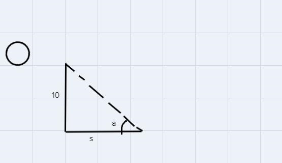 Question 10 (5 points) A 10-ft pole casts a shadow as shown in the figure. 6 to it-example-1